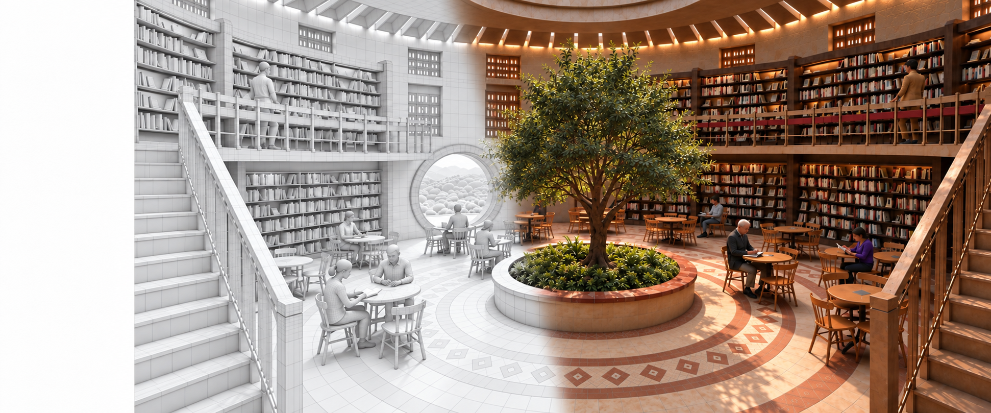 Lumiere Arc architectural visualization